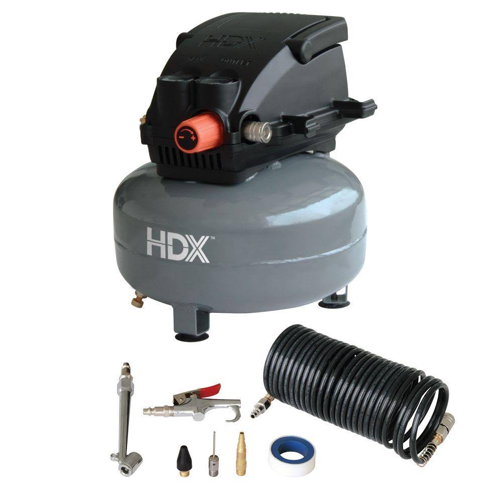 2G Pancake Air Compressor with 7-Piece Accessories Kit O2437