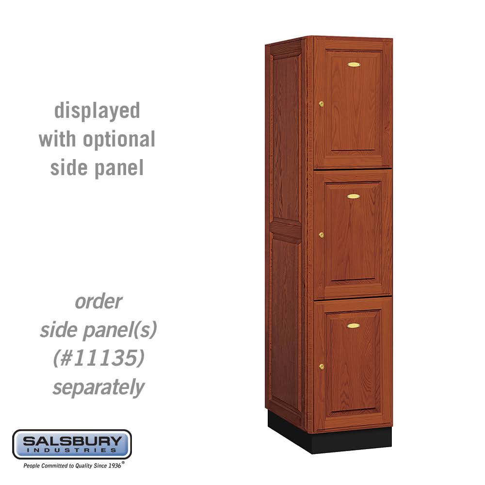 Medium Oak Wardrobe Locker O99320
