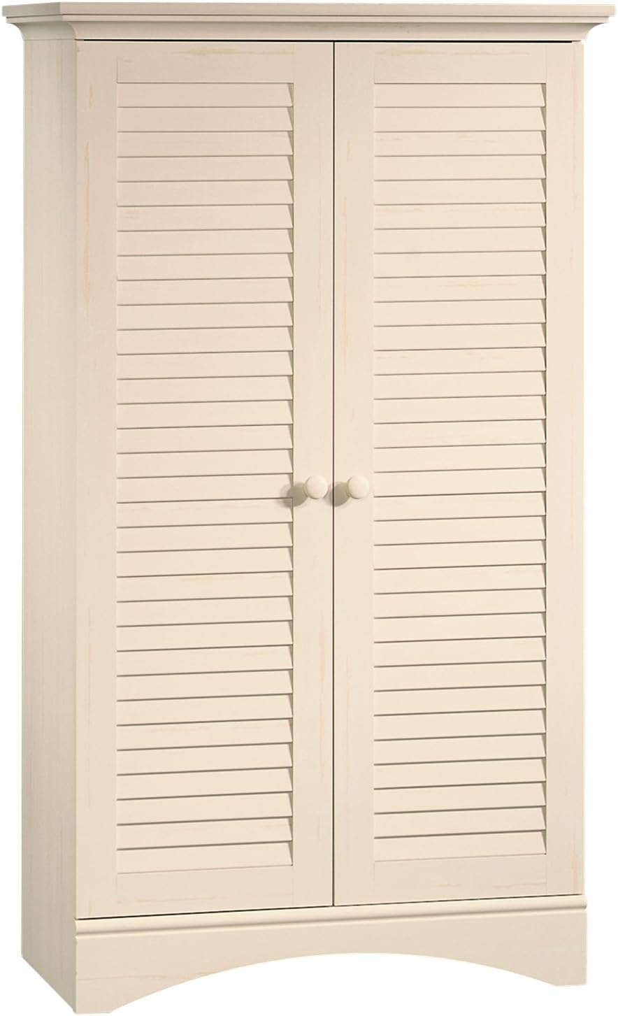 Antiqued Paint finish Storage Cabinet M306