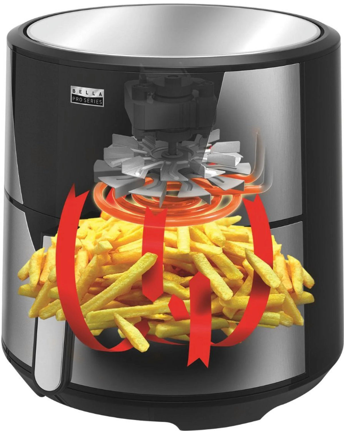 Stainless Steel Digital Air Fryer S8596
