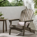Grey Folding Wood Adirondack Chair Z317