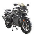 125cc Motorcycle with Manual Transmission, Electric Start, 17" Wheels K9022