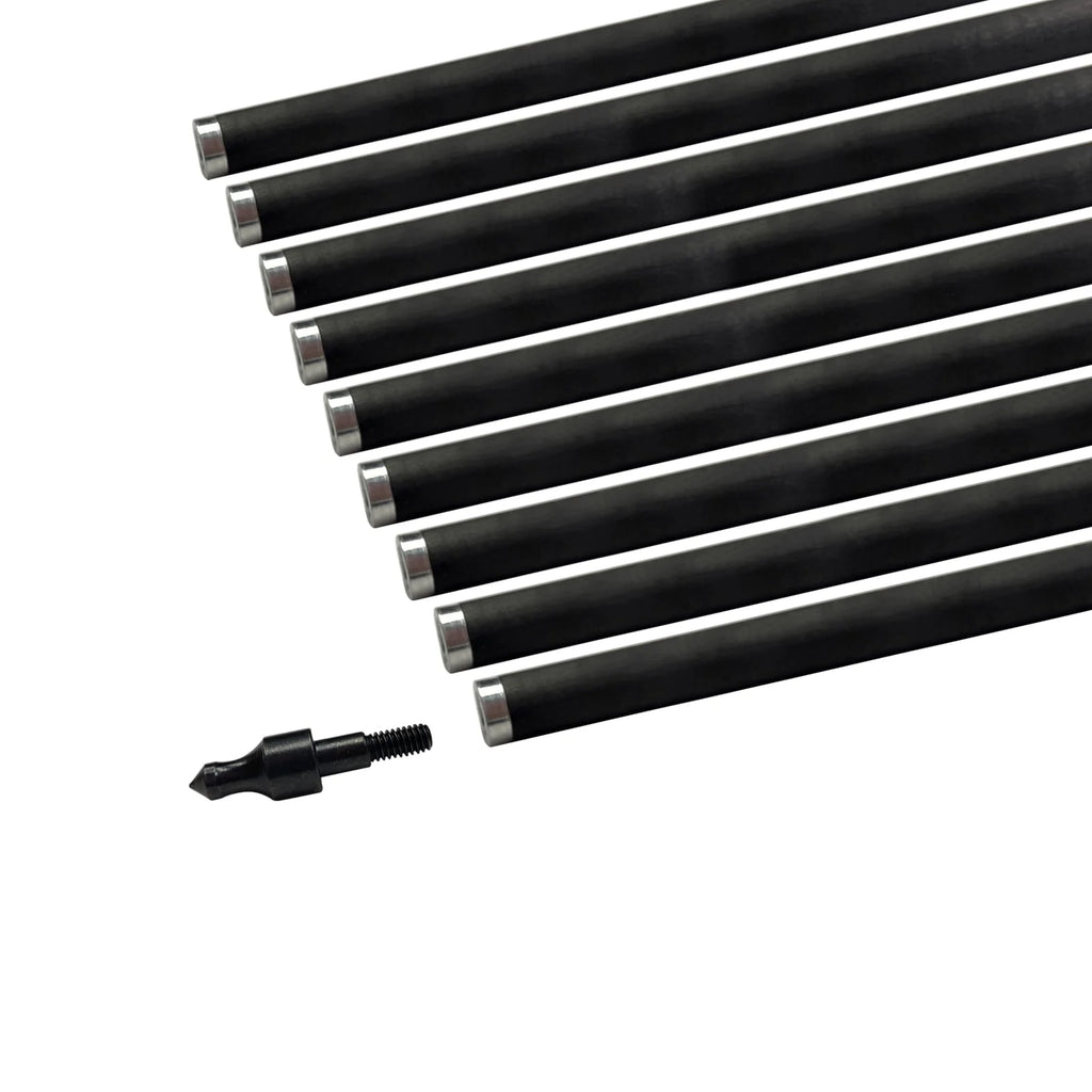 20 Inch Carbon Crossbow Bolts 12 Pack C833