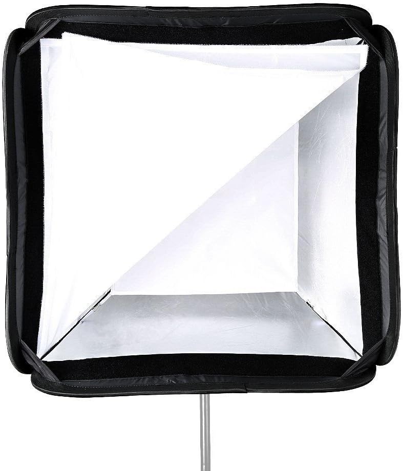 24"x 24" 60cmx60cm Foldable Universal Softbox with S Style Speedlite Bracket Pack of 2 J817614