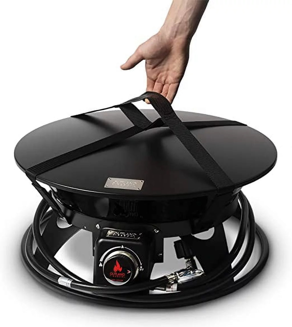 Weather Resistant 730 Cover & Carry Kit for 19-Inch Diameter Portable Propane Gas Fire Pit O67056