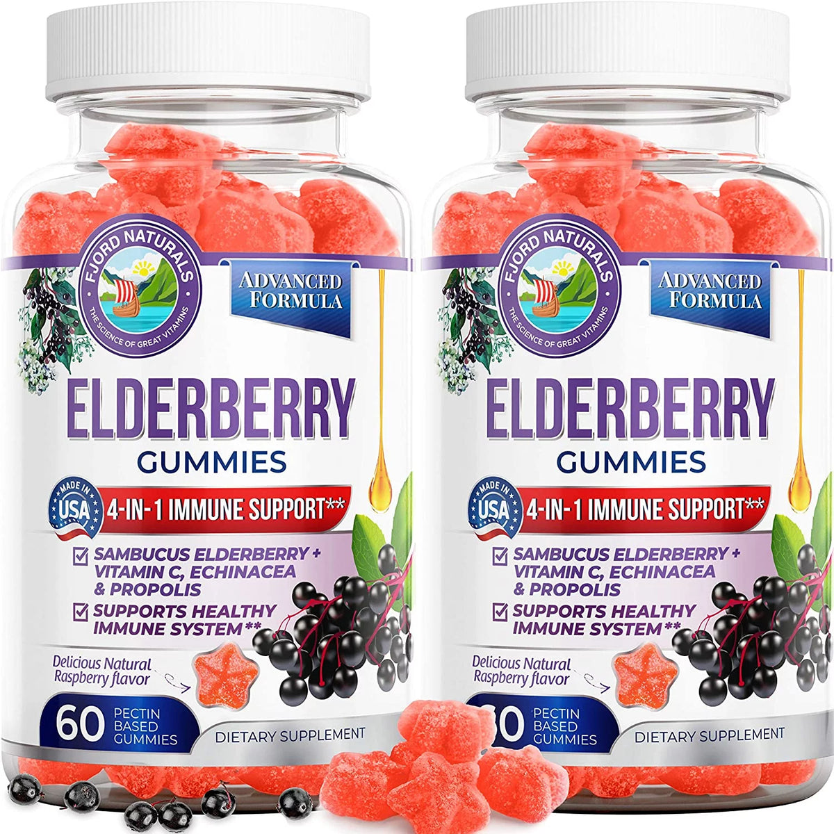 Elderberry Gummies 2 Pack 120 Count S161204