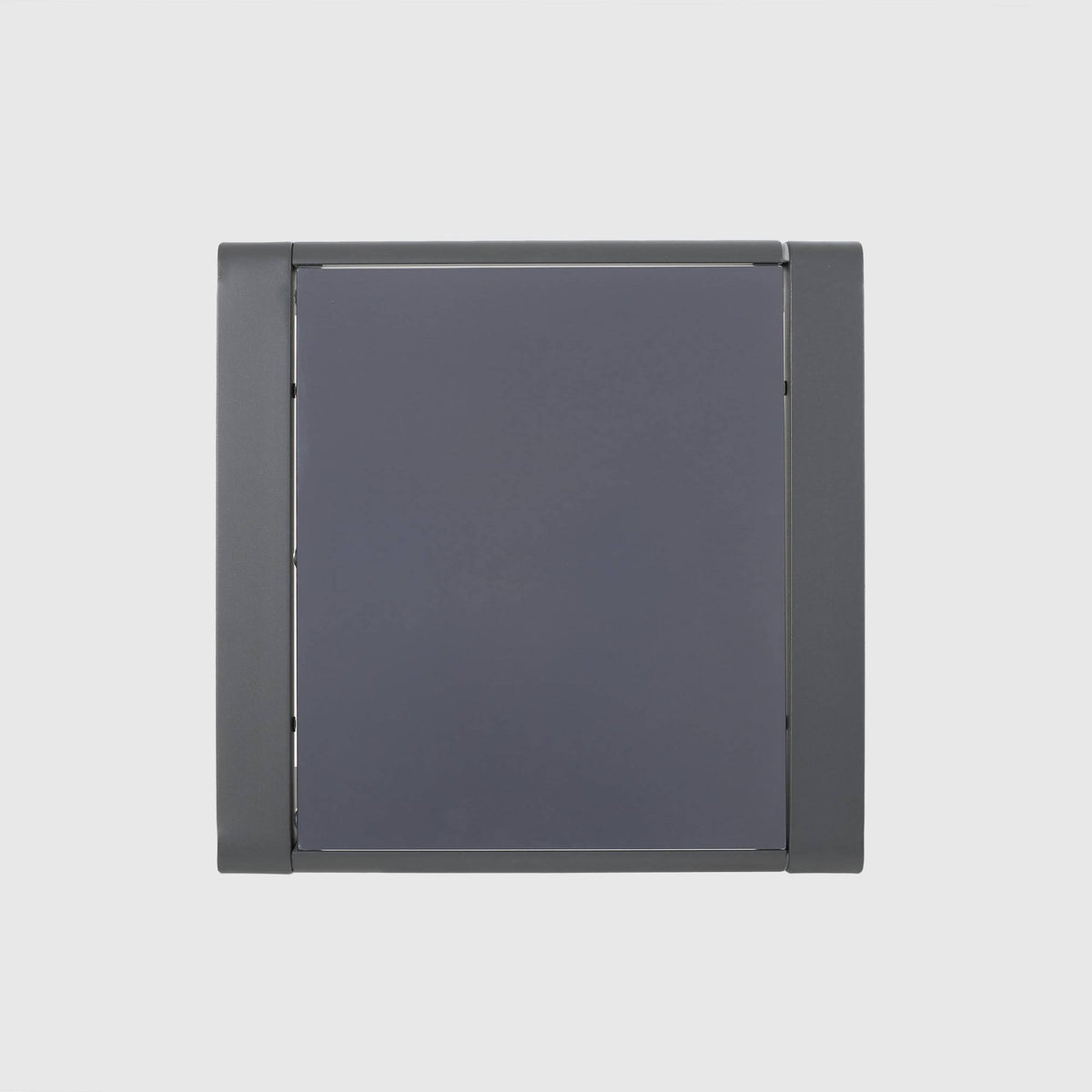 Gray Aluminum Patio Side Table X582