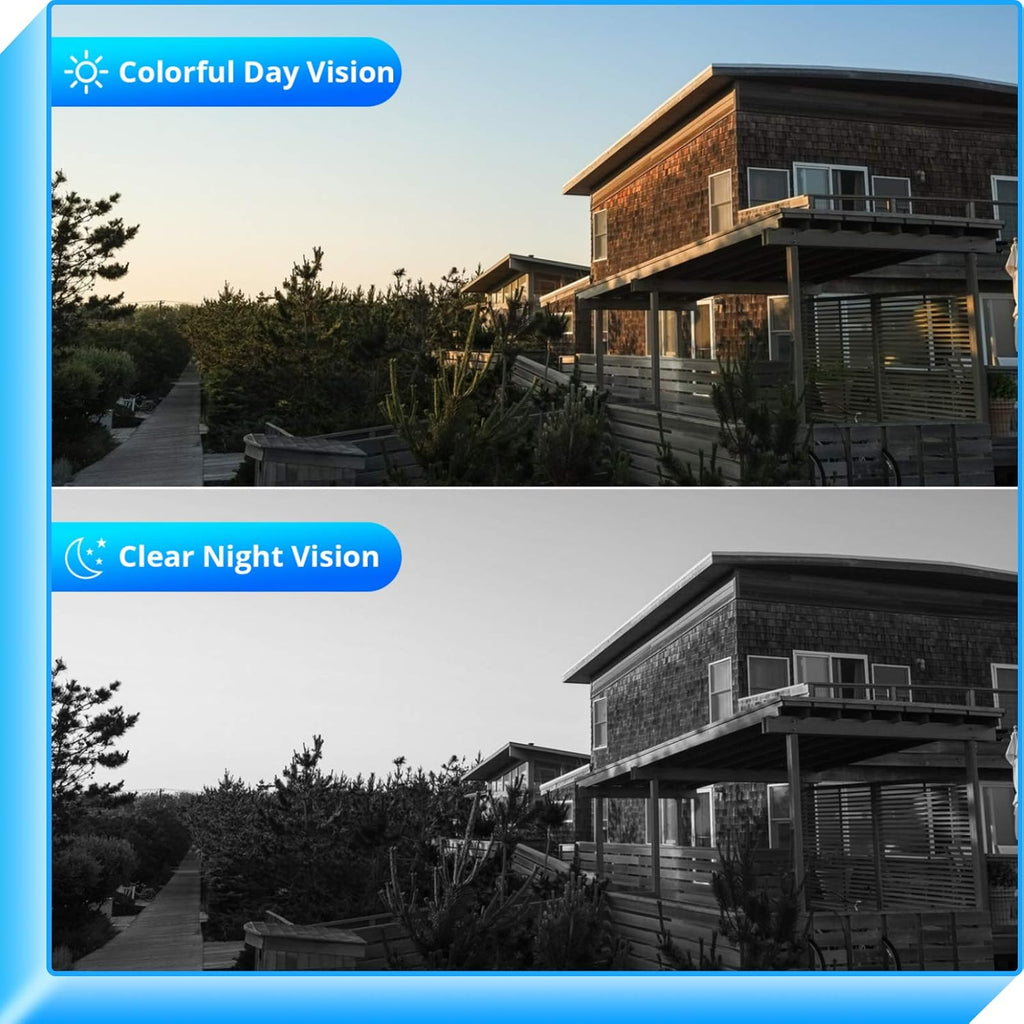 2K WiFi Security Camera System with 1TB Hard Drive Y7655