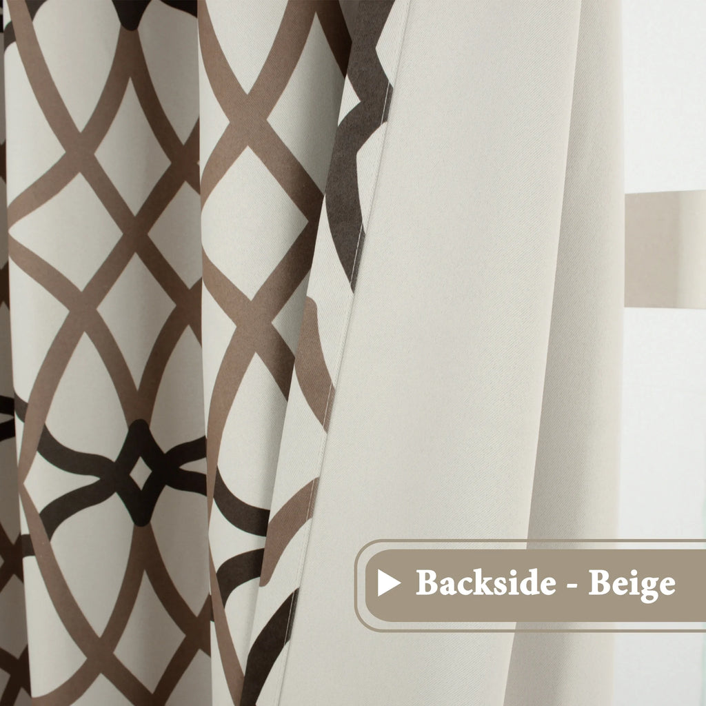 2 Piece Blackout Room Darkening Curtains H725947