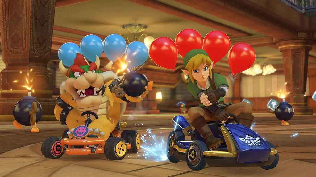 Mario Kart 8 Deluxe & 3 Month Membership, Nintendo Switch O6444