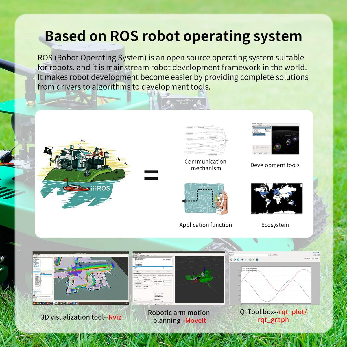 Robotic Kit Robot Arm for Jetson Nano 4B 8GB Transbot Yahboom Maker (Nano Ver.II) Z336
