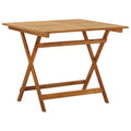 Folding Garden Table Solid Acacia Wood L421378