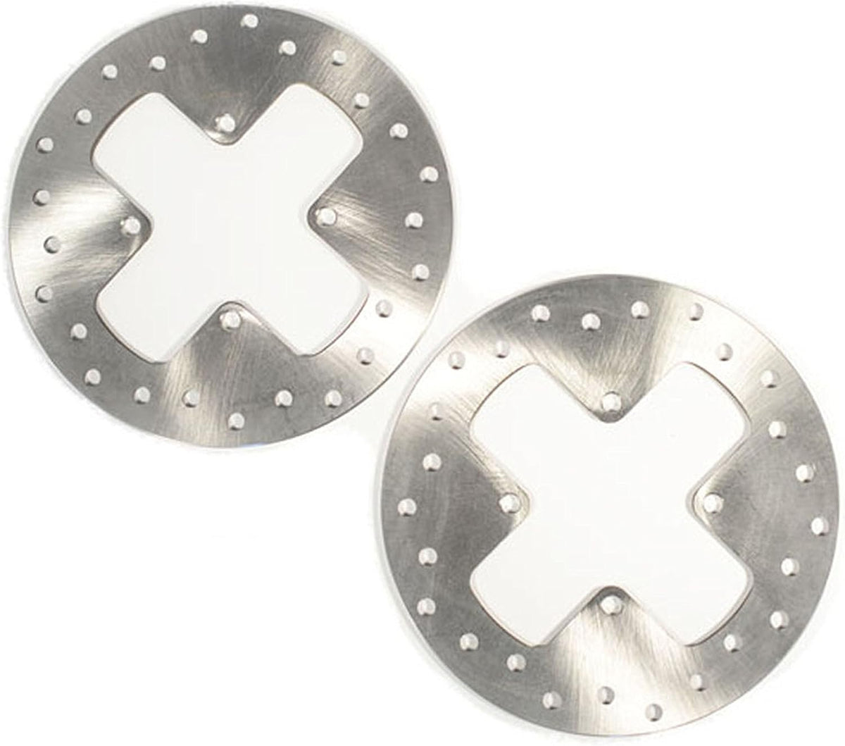Front & Rear Brake Rotors Discs & Brake Pads E2743