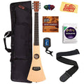 Steel String Travel Guitar with Gig Bag E44657