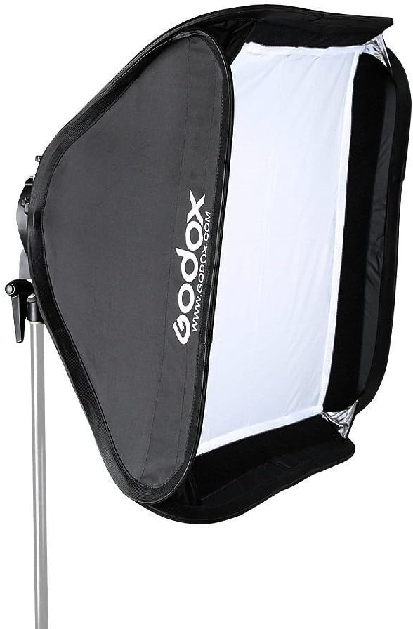 24"x 24" 60cmx60cm Foldable Universal Softbox with S Style Speedlite Bracket Pack of 2 J817614