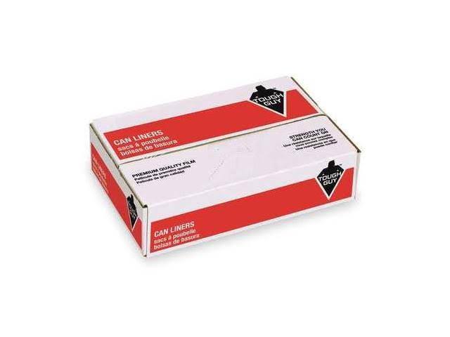 56 Gal Black Trash Bag, 100 Count H175151