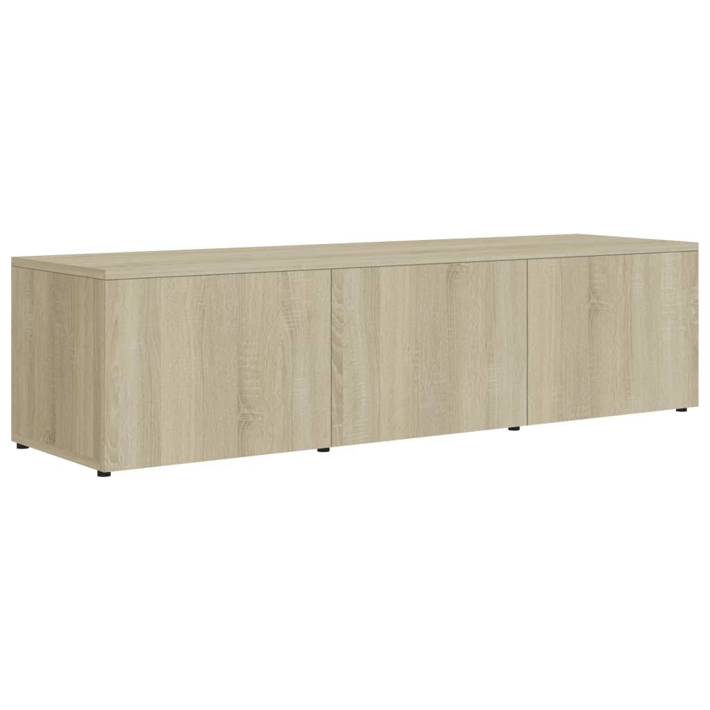 TV Cabinet Black Chipboard J839938