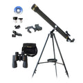 3-Piece Telescope Binocular and Smartphone Adapter Set Black K373997