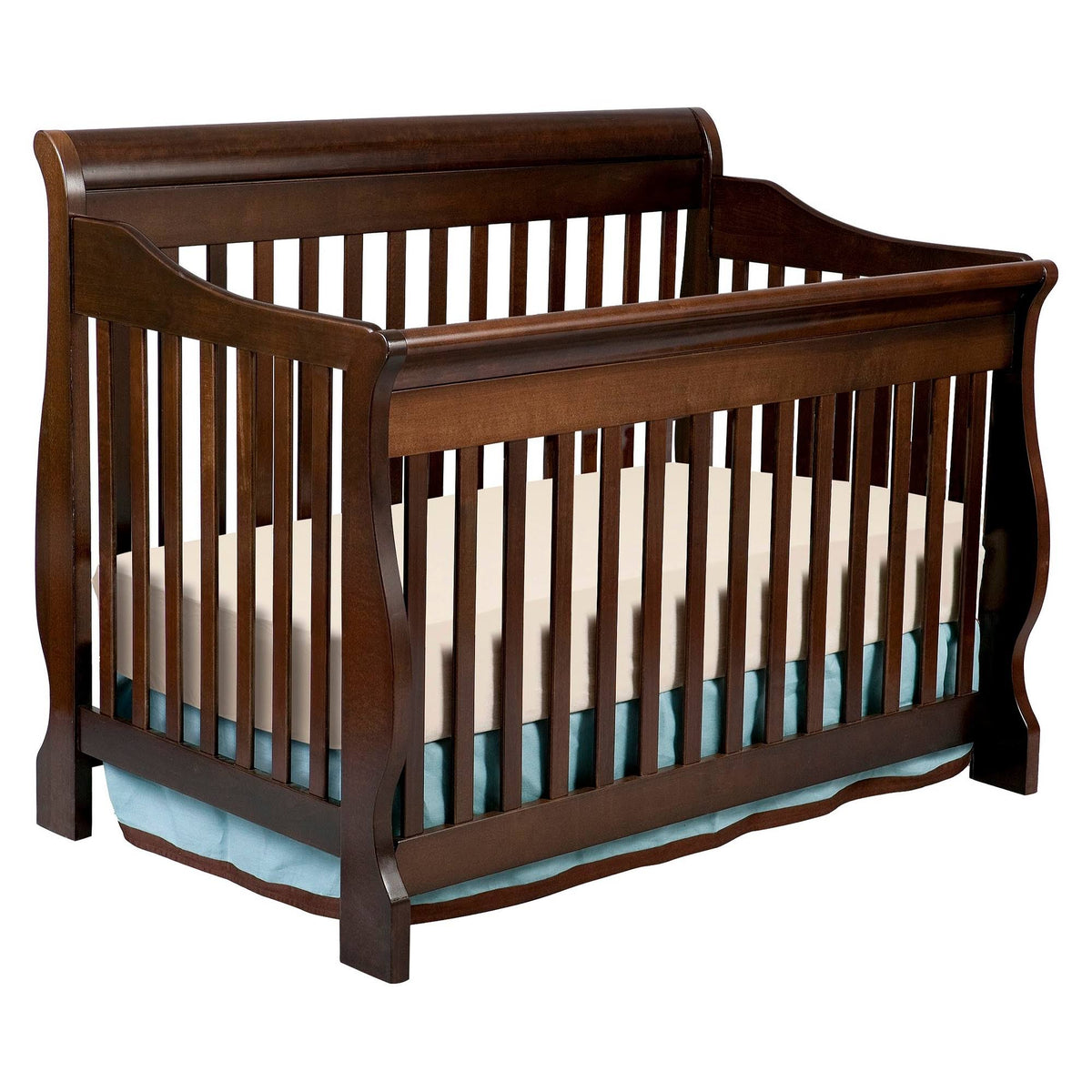 Espresso Cherry 4-in-1 Convertible Crib I298