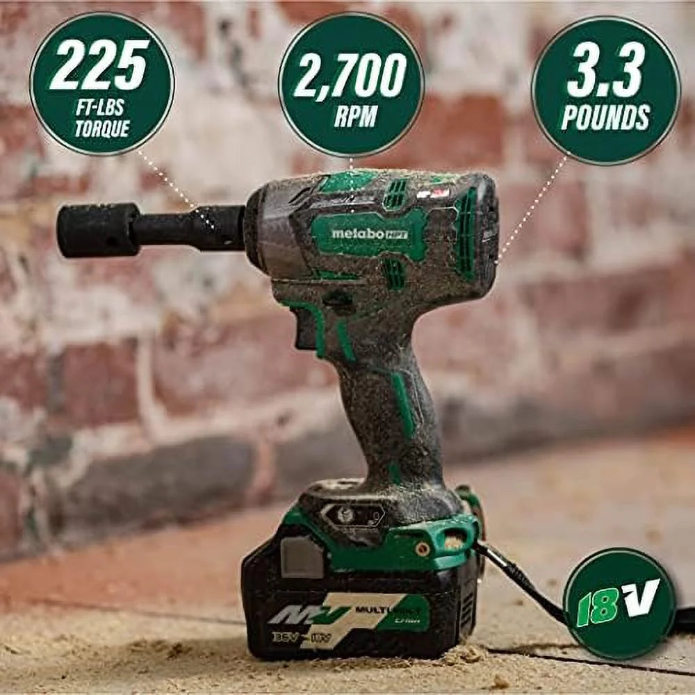 18V Cordless Brushless Impact Wrench with LED Light T331201
