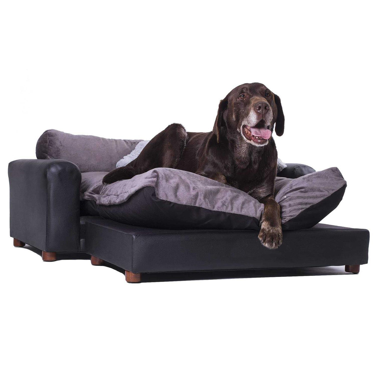 Leatherette Pets Sofa D373
