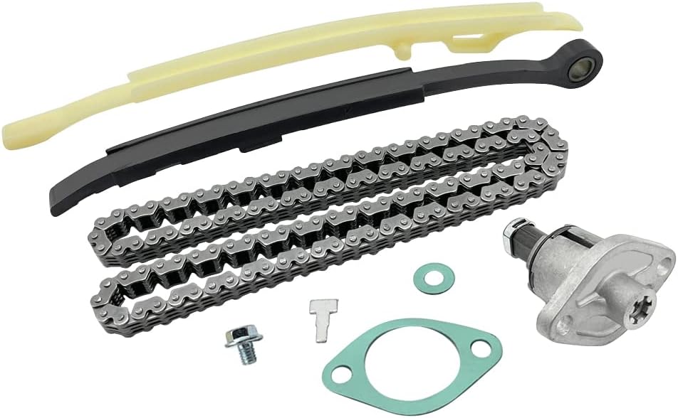 Cam Timing Chain Guides Tensioner Gasket Kit Compatible for Honda TRX 450 CRF450 2004-2017 Pack of 2 D34530