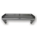 Stainless Steel Tab Lock Wall Shelf D113478