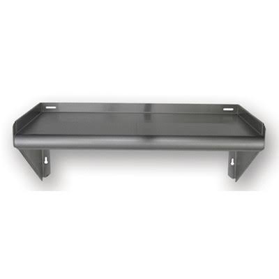 Stainless Steel Tab Lock Wall Shelf D113478