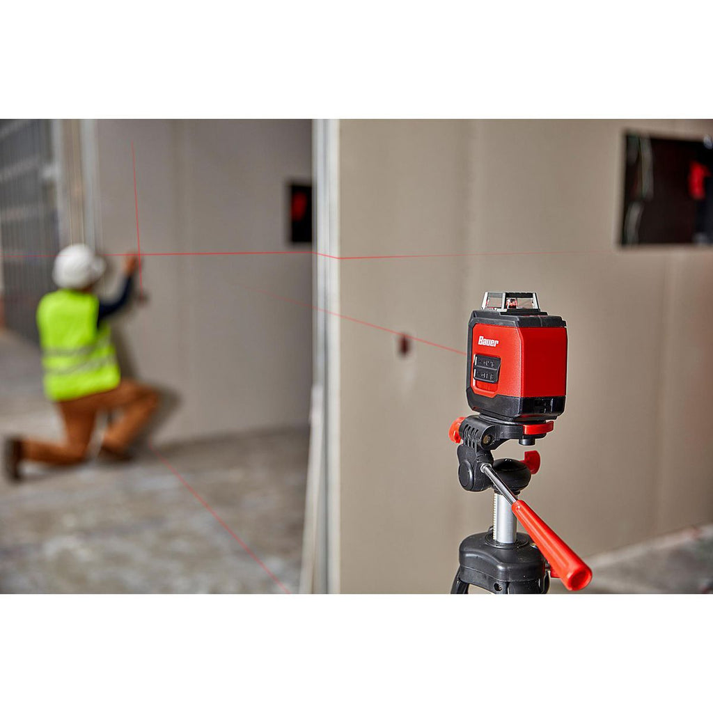 Self-Leveling 360 Horizontal Cross-Line Laser Level K2835