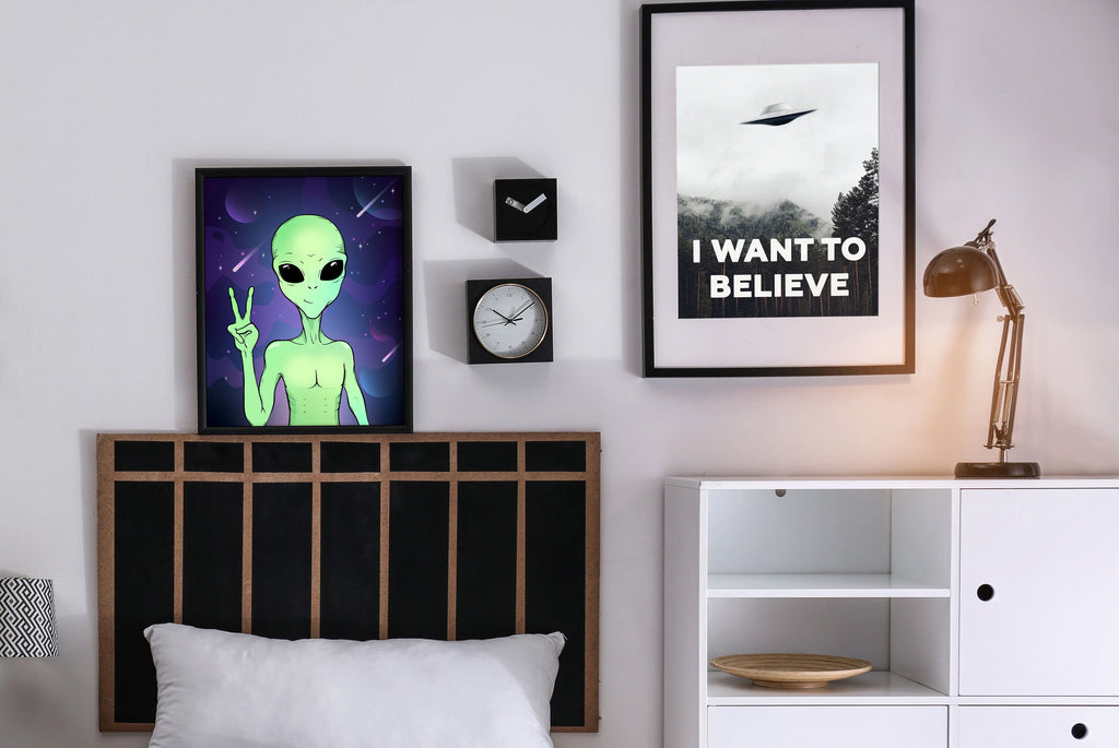X Files I Want To Believe Poster 12"X16" Z102