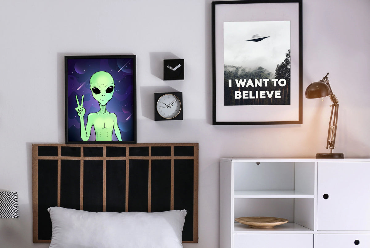 X Files I Want To Believe Poster 12"X16" Z102